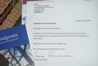 Brief an Schäuble